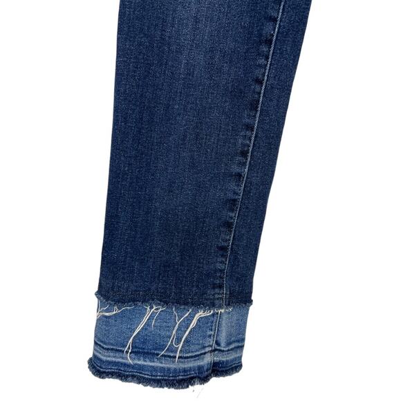 Principle Denim Optimist Ankle cropped Jeans fray raw hem - Picture 2 of 8